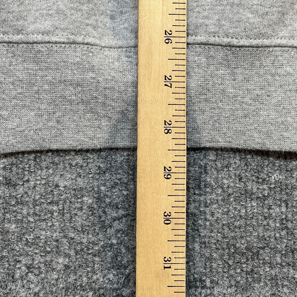 Carhartt Sweatshirt Mens XL Gray Fleece Crewneck Pullover Logo Patch Loose Fit - Picture 10 of 10